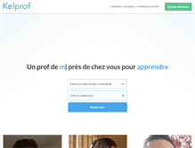 Tablet Screenshot of kelprof.com